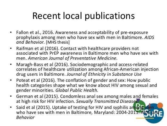 Dissertation prospectus hiv aids african american