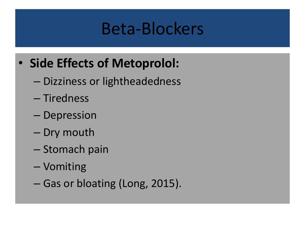 Beta blockers