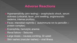 Beta lactam antibiotics & other cell wall synthesis inhibitors | PPTX