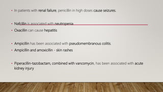 Beta lactams- History, Current Trend and Recent Advances | PPTX