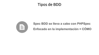 BDD con Mink y Behat | PDF