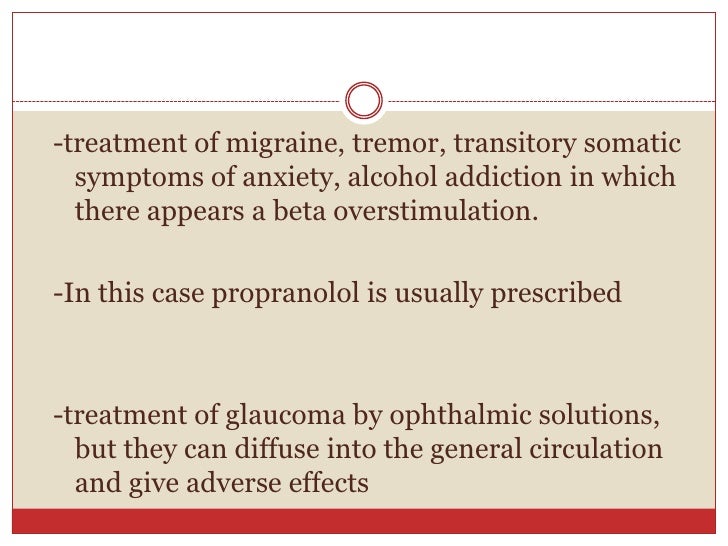 Atenolol Dosage For Anxiety