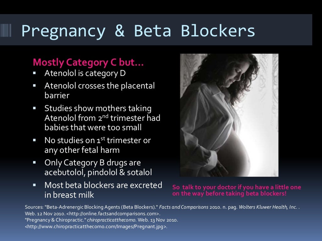 what is the safest beta blocker bet pregnancy