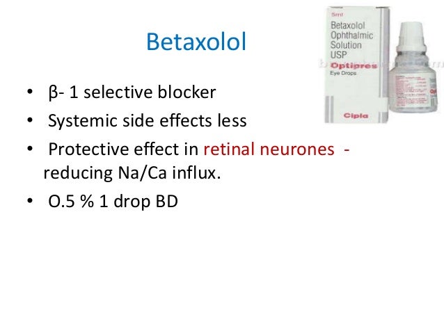 Beta blockers