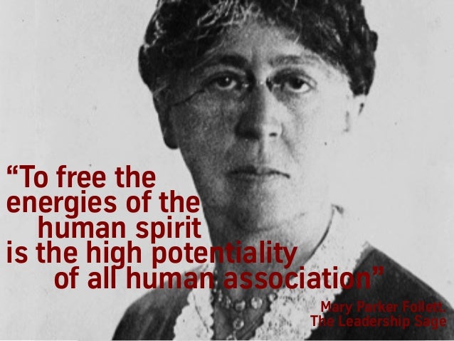 mary parker follett