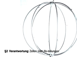 §2 Verantwortung: Zellen statt Ab-teilungen
                          25                  © BBTN – All rights reserved
 