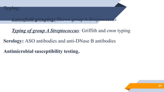 Beta hemolytic Streptococcal infections.pptx
