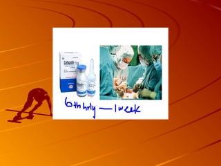 Beta lactam antibiotics