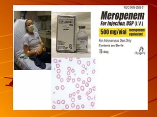 Beta lactam antibiotics