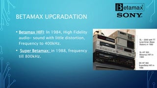 Betamax failure | PPTX