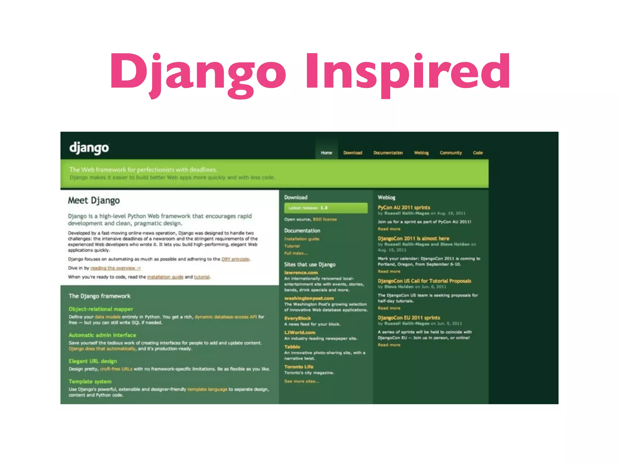 Django Inspired 