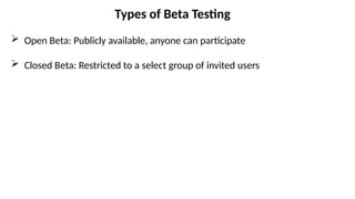 SDLC | Beta Testing - Mohamed Riham.pptx