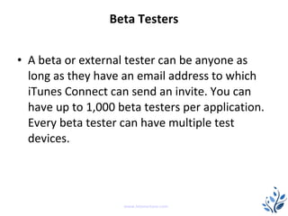 Beta testing guidelines for developer | PPT