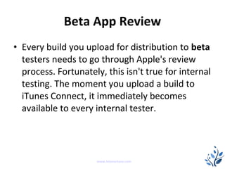 Beta testing guidelines for developer | PPT