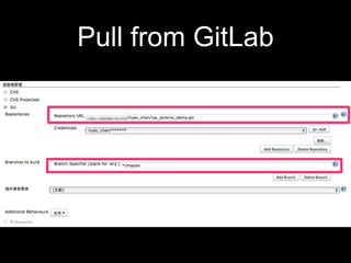 Pull from GitLab 
 