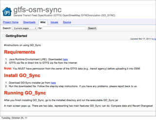 Tuesday, October 25, 11
 