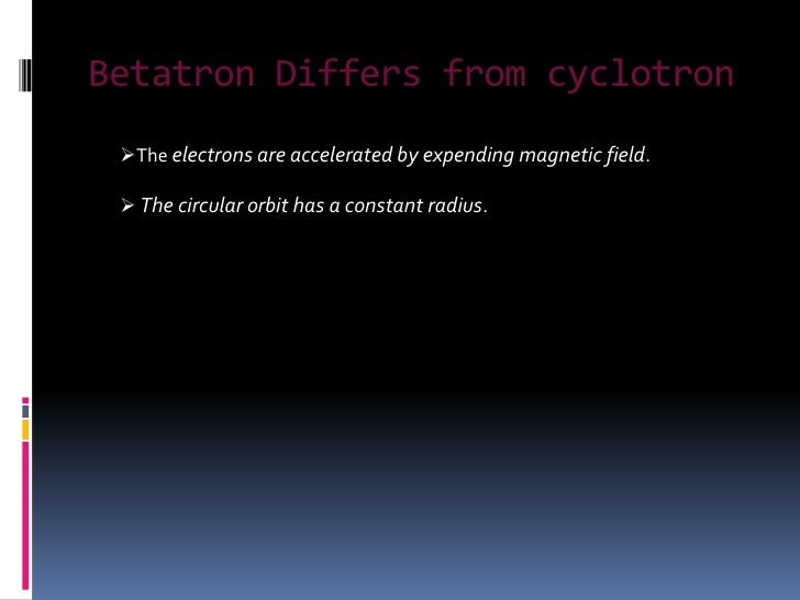 Betatron ppt