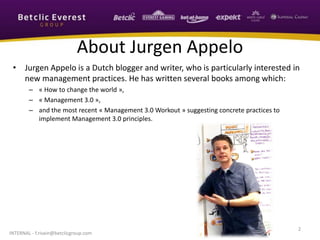 Management 3.0 Workout | PDF