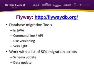 deploying sql server schema changes using flyway... Mini Training Flyway | PDF