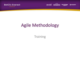 Agile Methodology
Training
 