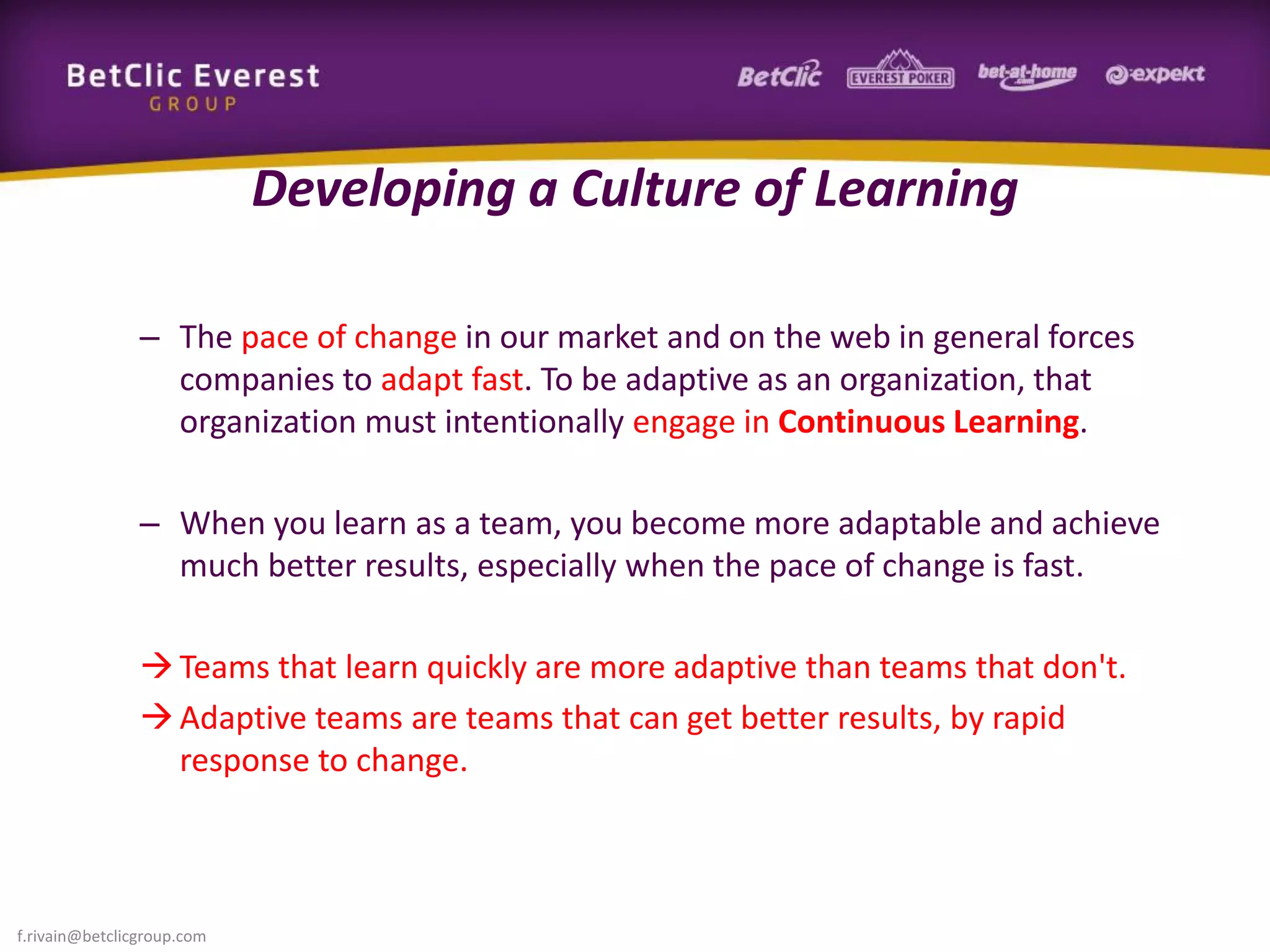 Continuous Learning (updated June 2015, with more examples of learning ...