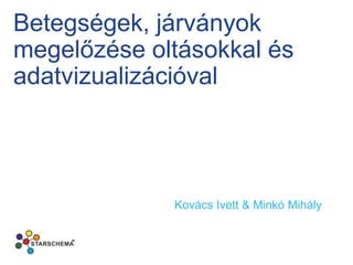 Betegségek, járványok
megelőzése oltásokkal és
adatvizualizációval
Kovács Ivett & Minkó Mihály
 