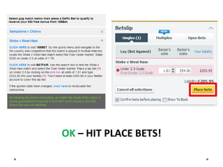 ITS THAT EASY.

 IF YOU HAVE ANY QUESTIONS, FEEL
FREE TO MSG ME OR WRITE ON THE
         DEFFO BETS WALL
 