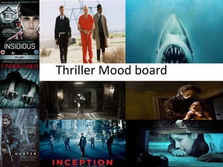 Thriller Mood board
 