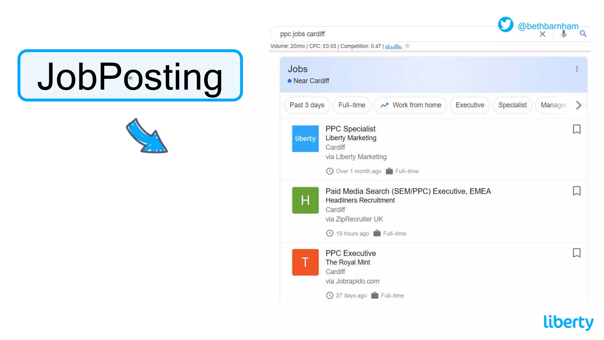 JobPosting
@bethbarnham
 