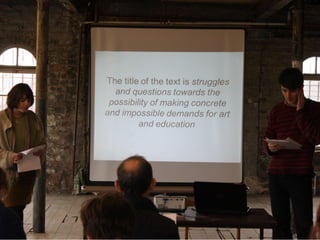 The Pipe Factory Experience Beth Dynowski