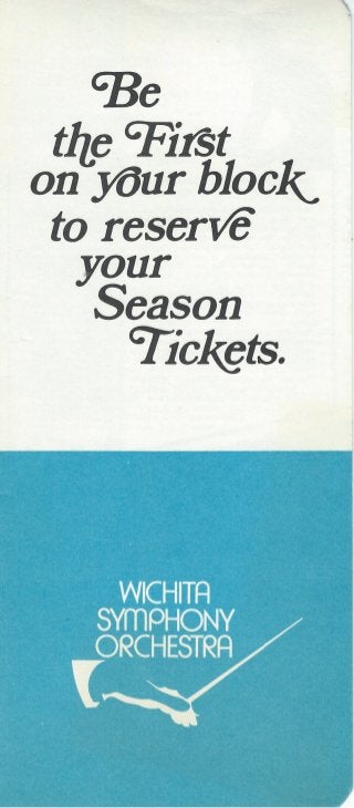 Brochure: Season Ticket Renewal