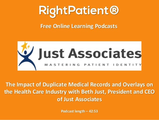 entrada medical transcription the impact of duplicate medical records and overlays on entrada medical transcription the impact of duplicate medical records and overlays on