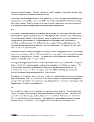 Crawl, Walk, Run, Fly