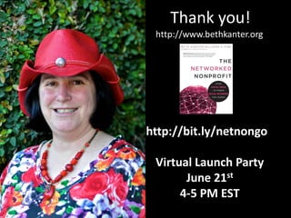 Beth Kanter - The Networked Nonprofit: Using Social Media Effectively to Power Social Change