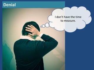 Denial

         I don’t have the time
              to measure.
 