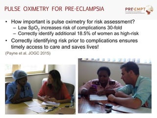 • How important is pulse oximetry for risk assessment?
– Low SpO2 increases risk of complications 30-fold
– Correctly iden...