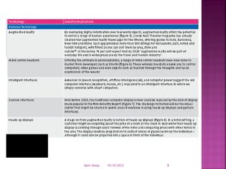 Beth Wada   19/10/2012   8
 