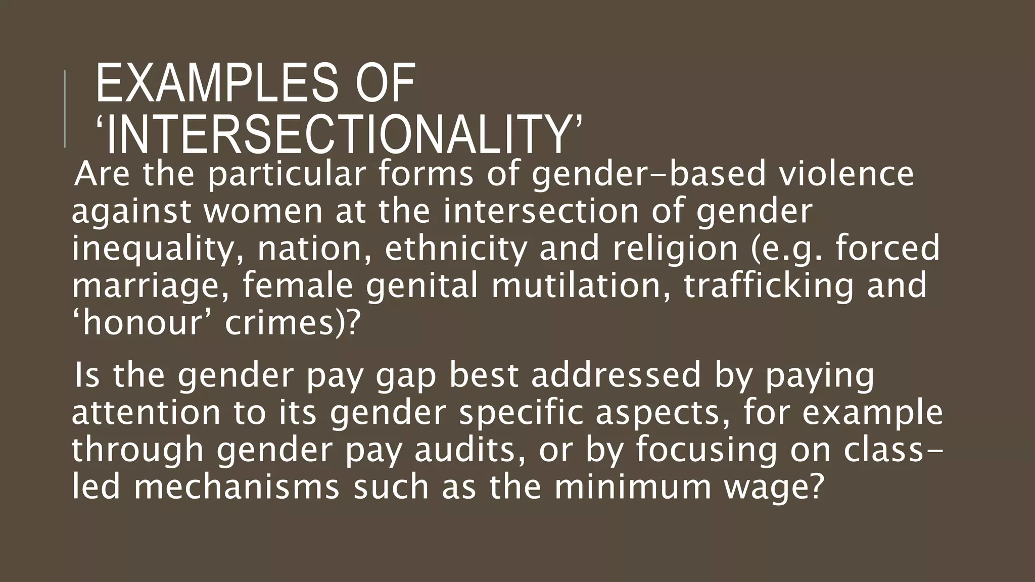 Beth will week 8 intersectionality | PPTX