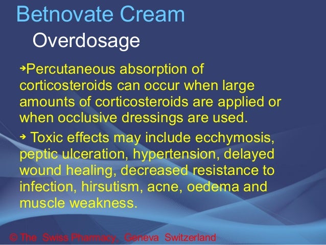 Betnovate N Cream Side Effects In Urdu