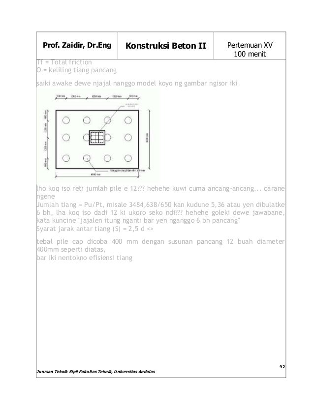 Beton2 tata 15 perencanaan pondasi telapak