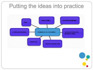 Putting the ideas into practice 