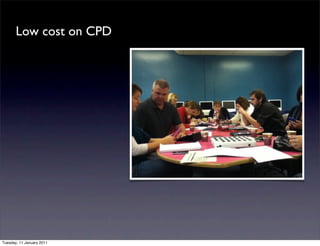 Low cost on CPD




Tuesday, 11 January 2011
 