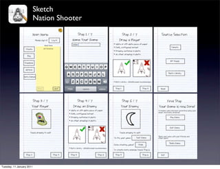 Sketch
                           Nation Shooter




Tuesday, 11 January 2011
 