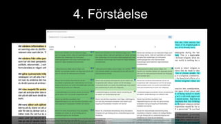 4. Förståelse
 