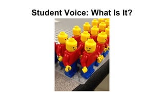 Student Voice: What Is It?