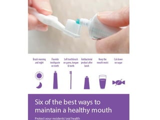Better oral health in residential care adapted version PDF