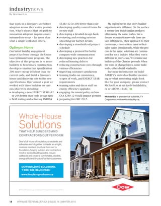 Better Builder Magazine, Issue 16 / Winter 2015