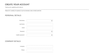 Creating Beautiful, Accessible, and User-Friendly Forms