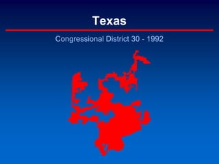 Texas
Congressional District 30 - 1992
 