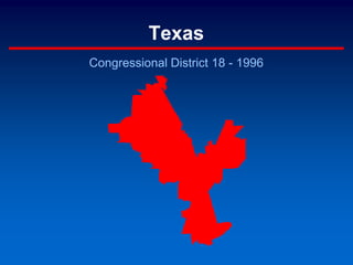 Texas
Congressional District 18 - 1996
 